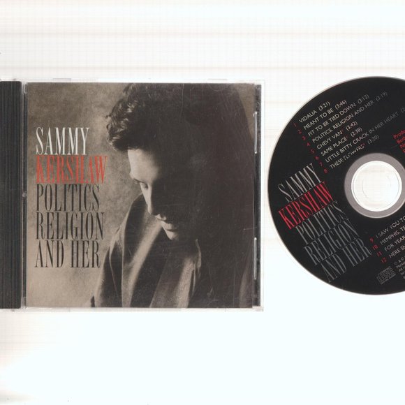 Sammy Kershaw - Politics Religion And Her CD (c) 1996 - Picture 1 of 2